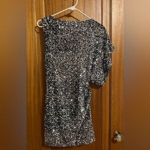 EUC Zara XS Sequin Mini Dress
